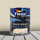 Flexa Creations Lak Zijdeglans Cafe Latte 3017 0,75 Ltr