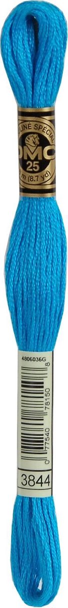 DMC Borduurgaren-3844 Fel Blauw