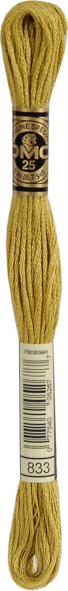 DMC Borduurgaren-833 Oud Geel