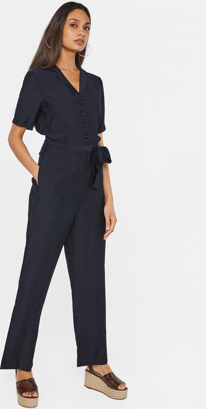 krullen Verhuizer diagonaal WE Fashion Dames jumpsuit met ceintuur. | bol.com