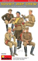 Miniart - Soviet Jeep Crew. Special Edition - modelbouwsets, hobbybouwspeelgoed voor kinderen, modelverf en accessoires