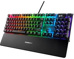 SteelSeries Apex Pro - Azerty - Mechanisch Gaming Toetsenbord Aanpasbare Omnipoint switches – OLED display - RGB