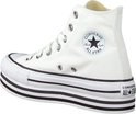 Converse Dames Hoge sneakers Chuck Taylor All Star Plat Hi - Wit - Maat 41  | bol.com