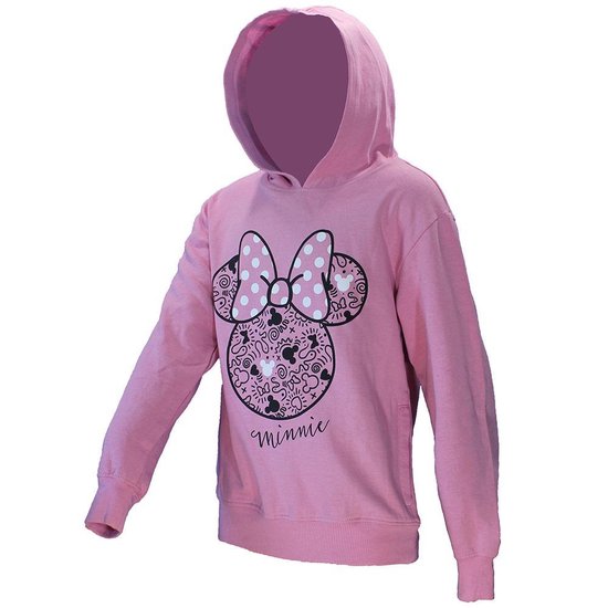 | Minnie Mouse Trui Sweater met Capuchon Licht Roze DC Comics Superman Kids Hoodie Sweater Grijs