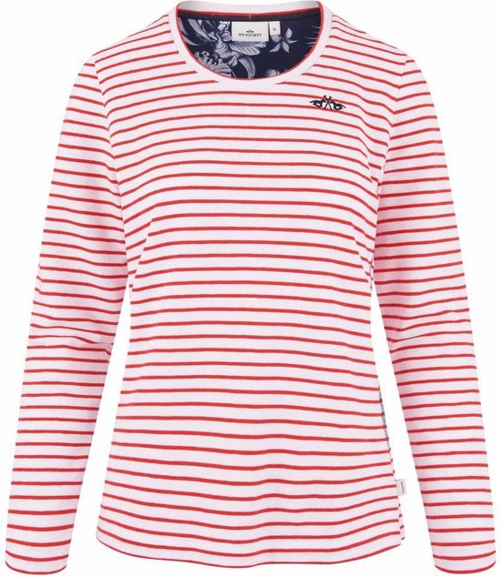 Shirt lange mouw rood wit gestreept van de HV polo zomer 2019 collectie |  bol.com