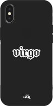xoxo Wildhearts case voor iPhone XS - Virgo (Maagd) Black - iPhone Zodiac Case