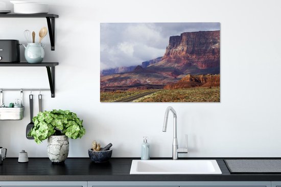 Tableau sur Toile Paysage Désertique Amérique - 90x60 cm - Décoration murale