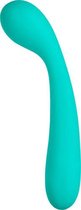 G-Spot Slim Dual Flexibele Vibrator - Groenblauw