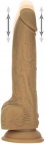 Naked Addiction Realistische Stotende  Dildo met Afstandsbediening - 23 cm