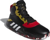 adidas Pro Bounce - Zwart / Rood - maat 47 1/3