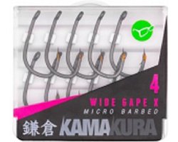 Korda Kamakura Wide Gape X (10 pcs) - Maat : size 4
