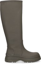 Sacha - Dames - Khaki hoge laarzen - Maat 37