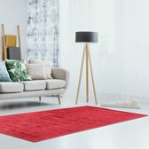 Viscose vloerkleed - Karma Rood 160x230cm