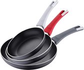 Pannenset Pierre Cardin Ziverachtig Gehard aluminium (3 pcs)