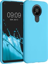 kwmobile telefoonhoesje voor Nokia 3.4 - Hoesje voor smartphone - Back cover in zeeblauw