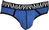 Marco Marco Brief Core Blauw - MAAT M - Heren Ondergoed - Jockstrap voor Man - Mannen Jock