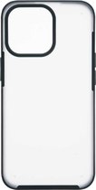 Shop4 - iPhone 13 Pro Max Hoesje - Harde Back Case Mat Transparant Groen