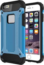 Apple iPhone 6/6s Hoesje - Mobigear - Outdoor Serie - Hard Kunststof Backcover - Blauw - Hoesje Geschikt Voor Apple iPhone 6/6s