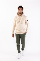 P&S Heren hoodie-LIAM-beige-M