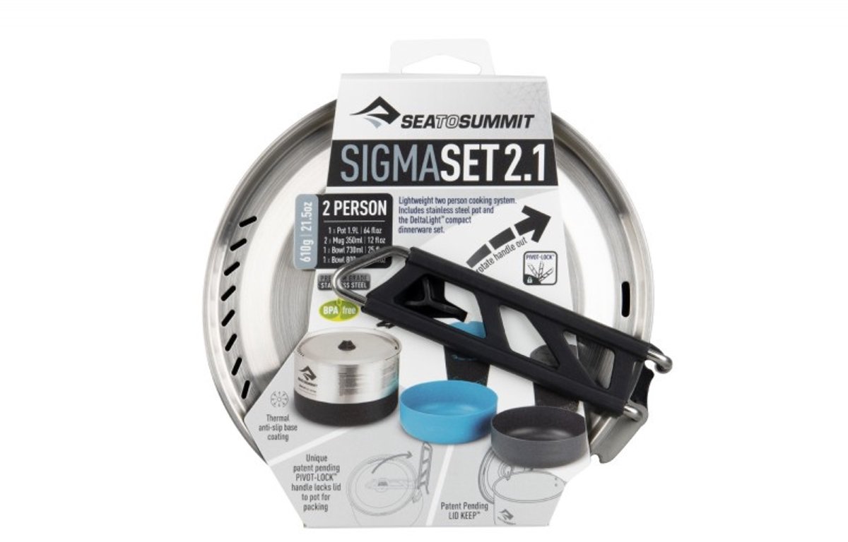 Sea to Summit Sigma Cookset 2.1 Pannen- en serviesset