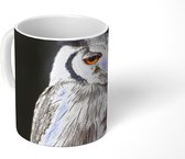 Mok - Koffiemok - Dwergooruil - Mokken - 350 ML - Beker - Koffiemokken - Theemok