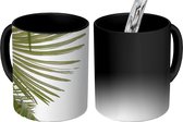 Magische Mok - Foto op Warmte Mok - Zomer - Blad - Groen - 350 ML