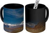 Magische Mok - Foto op Warmte Mok - Manosarovar meer met het Himalaya gebergte in Tibet - 350 ML