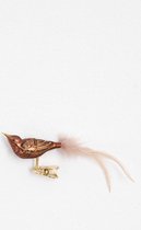 Sissy-Boy - Kerst ornament vogel clip bruin