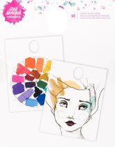 Jane Davenport - Mixing Palette Sheets - 50 stuks
