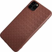 Apple iPhone 7 / 8 / SE - Silicone dun hoesje Jaxx wave bruin - Geschikt voor