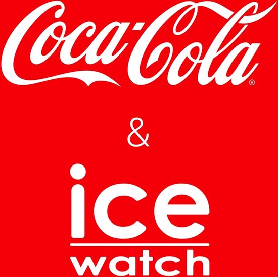 Ice-Watch ICE X Coca Cola IW019618 horloge - Kunststof - Rond - 40mm
