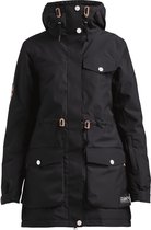 ColourWear Track Parka W - Ski jas - Dames - Zwart - Maat XS