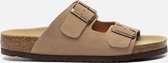 Hush Puppies Slippers taupe Suede - Dames - Maat 41
