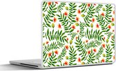 Laptop sticker - 15.6 inch - Jungle - Bladeren - Flora - 36x27,5cm - Laptopstickers - Laptop skin - Cover
