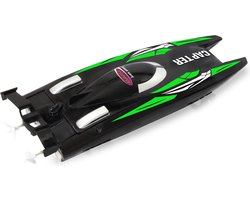 Jamara Speedboot Junior 32 X 9,5 X 5,5 Cm Zwart/groen 4-delig