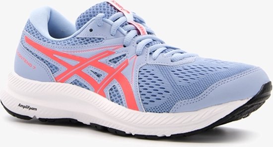 Asics Gel-Contend 7 dames hardloopschoenen - Blauw - Maat 39 | bol.com