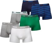 Puma Boxershorts Verrassingspakket Combi/Stripe 6-pack - Maat L