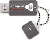 Integral 4GB Crypto 4GB USB 3.0 Grijs USB flash drive