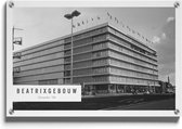Walljar - Beatrixgebouw '70 - Muurdecoratie - Plexiglas schilderij