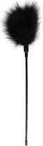 Zwarte kietelaar - lang - BDSM - SM toys - BDSM - Zweepjes en Knevels