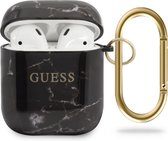 Guess Airpods - Airpods 2 Case - Zwart - Marble