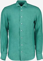 Overhemd Leo Linnen Teal Green (110211057 - 540000)
