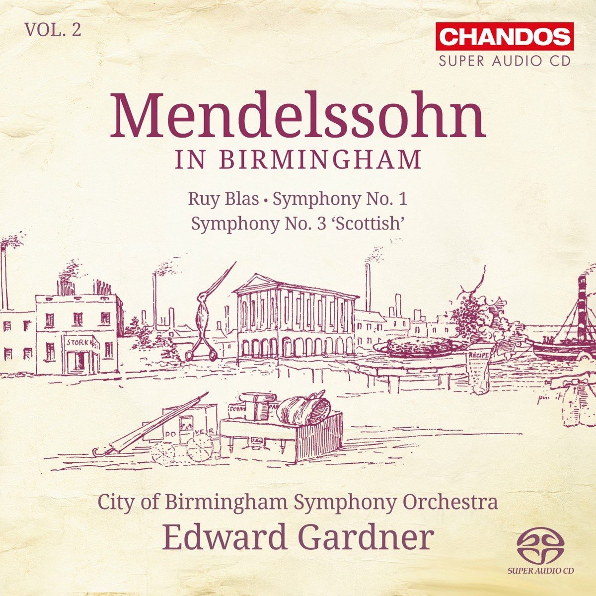 City Of Birmingham Symphony Orchestra - Bartholdy: Mendelssohn In Birmingham Vol.2 (SACD)