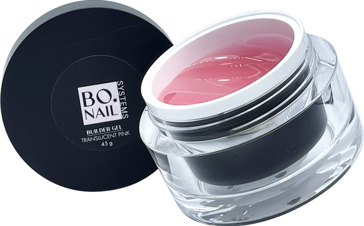 BO.NAIL BO.NAIL Builder Gel Translucent Pink (45 G) - Topcoat gel polish - Gel nagellak - Gellac