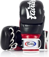 Fairtex MMA-Sparringshandschoenen Zwart/Rood Extra Large
