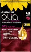 Haarkleur Zonder Ammoniak Garnier Olia Nº 6.66 Carmine
