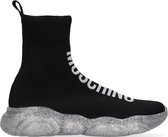 Moschino Sock Sneaker Teddy Bear Hoge sneakers - Meisjes - Zwart - Maat 34