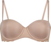 Hunkemöller Dames Lingerie Voorgevormde strapless beugel bh Angie - Beige - maat C80