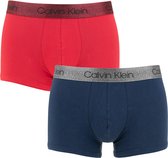 Calvin Klein 2P basic rood & blauw - M