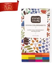 Viviva Coloursheets met 16 standaard kleuren